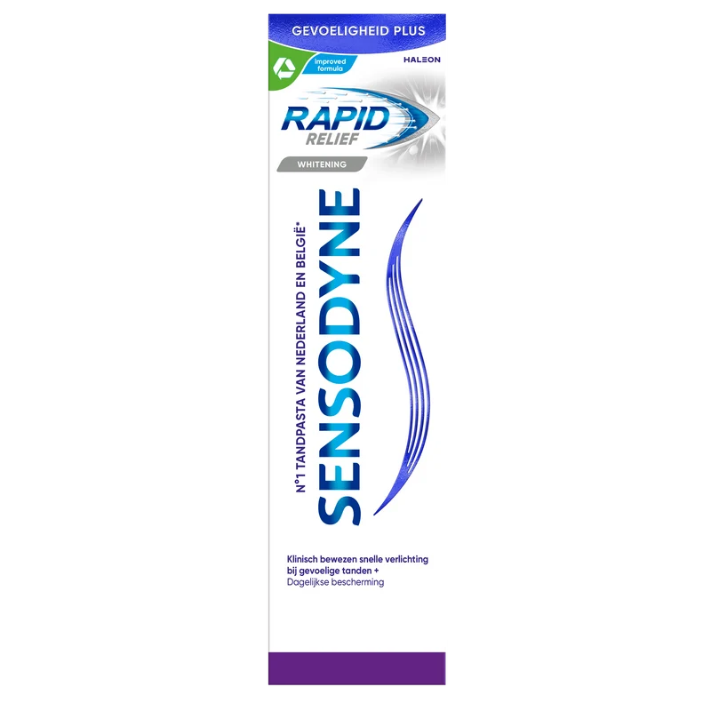 Sensodyne Tandpasta rapid Relief Whitening