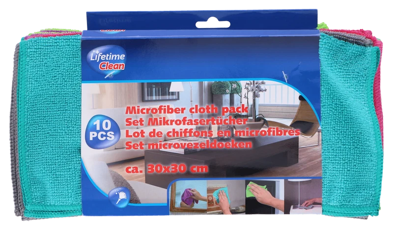 Lifetime Clean Microvezeldoeken 10-pack
