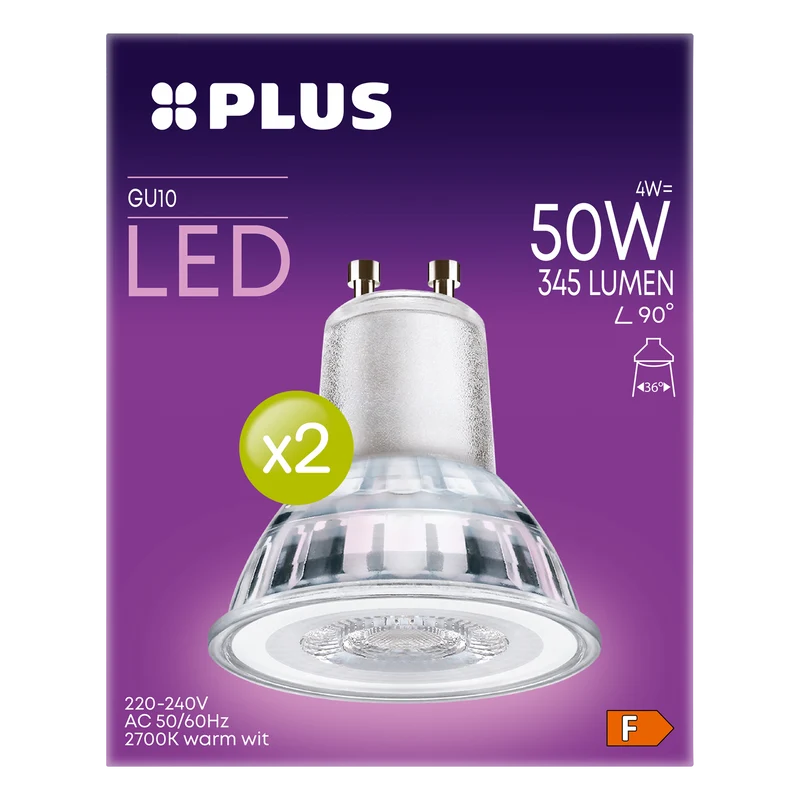 Lamp LED 50W Spot GU10 2PK