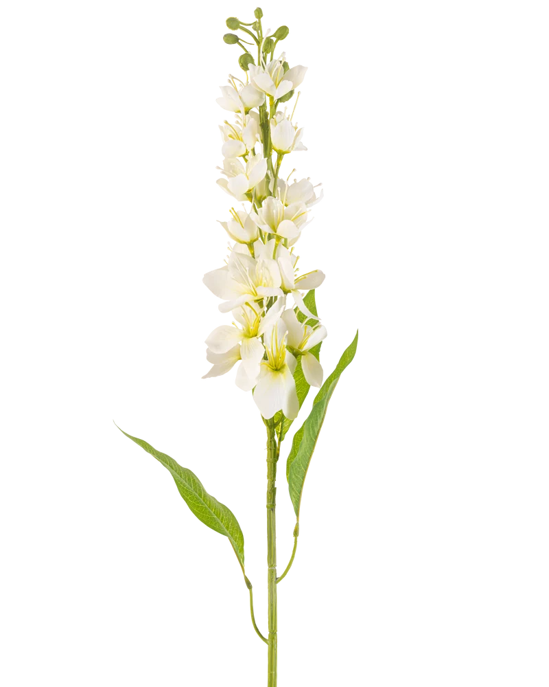 Kunstbloem Aziatische appel 84 cm crème