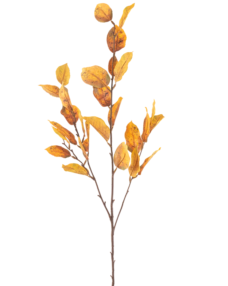 Kunstbloem Citroenblad 107 cm geel