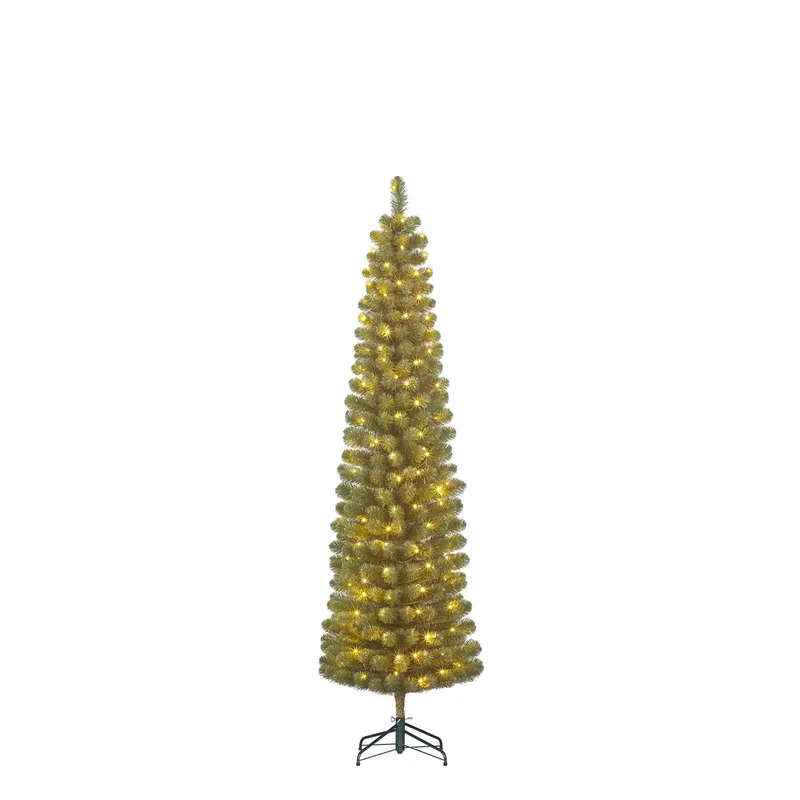 Charlton Kunstkerstboom met LED - H185 x Ø53 cm - Groen