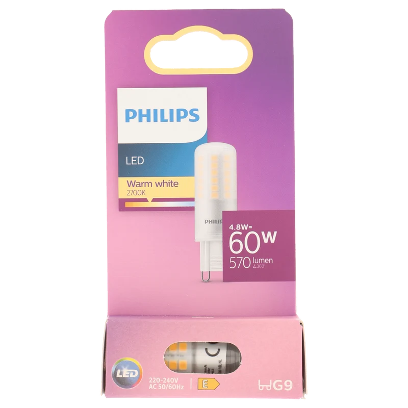 Philips LED Capsule 60W G9 WW ND SRT6