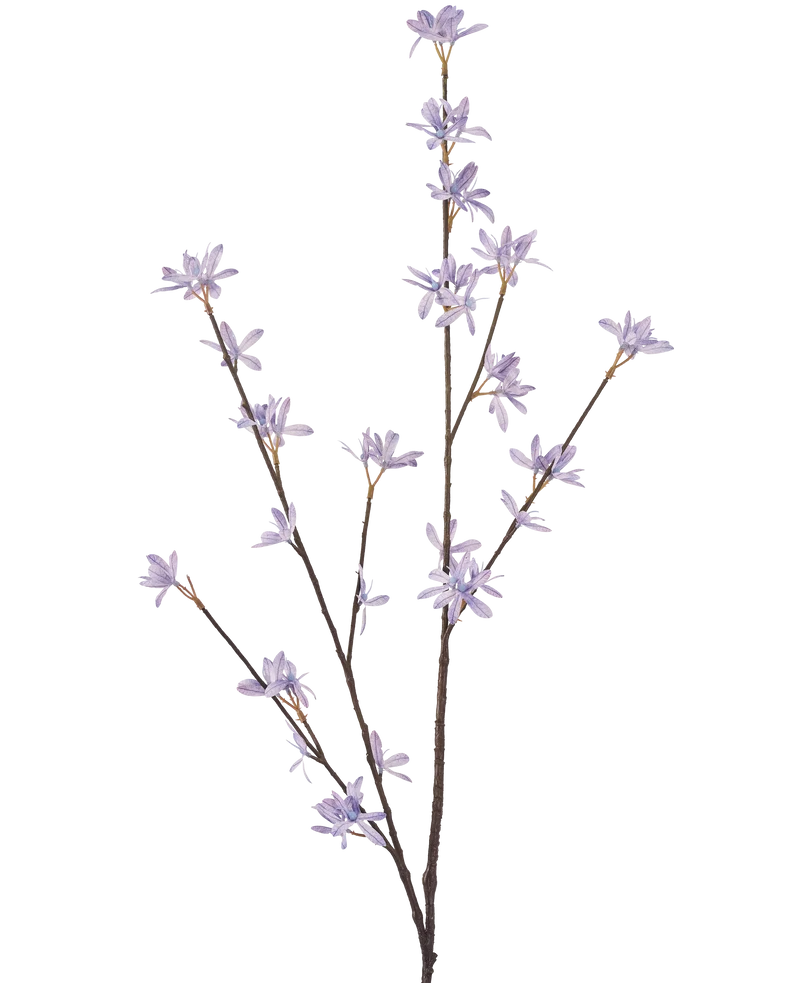 Kunstbloem Wilde bloemen 112 cm lila