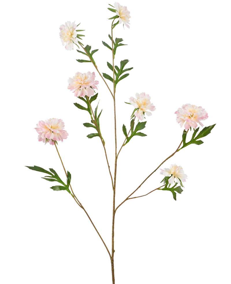 Kunstbloem Korenbloem 112 cm lichtroze