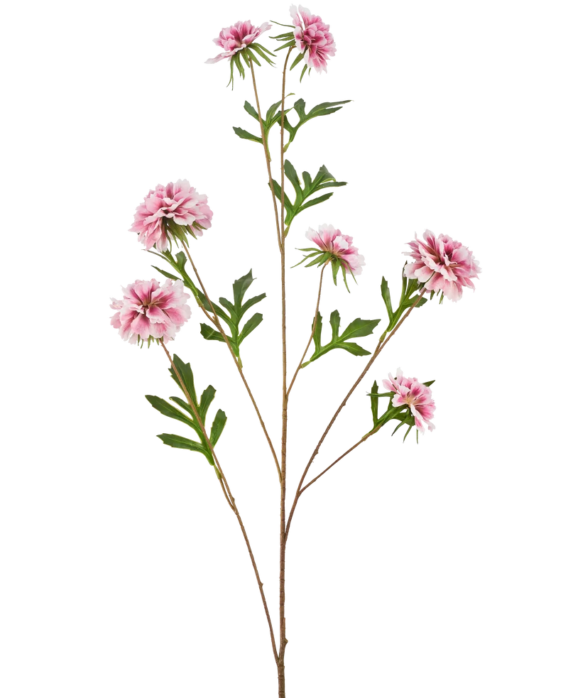 Kunstbloem Korenbloem 112 cm roze