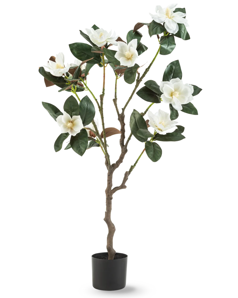 Kunstplant Yulania 120 cm met bloem