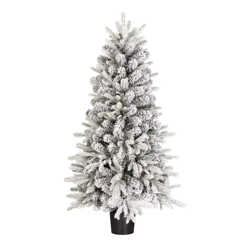Grimshaw Kunstkerstboom in Pot - H120 x Ø60 cm - Groen