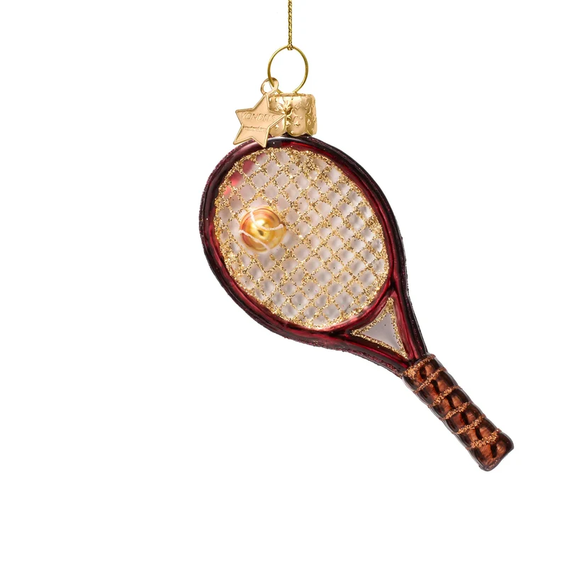 Kerstornament - Vondels Tennisracket