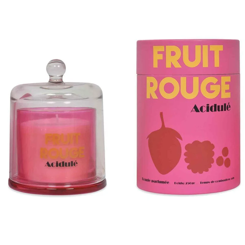 Stolpkaars - Arty groot Rood Fruit