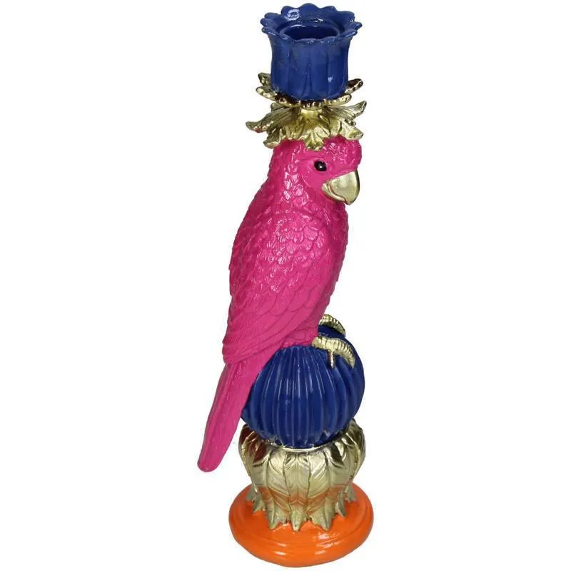 Kandelaar - Parrot Roze