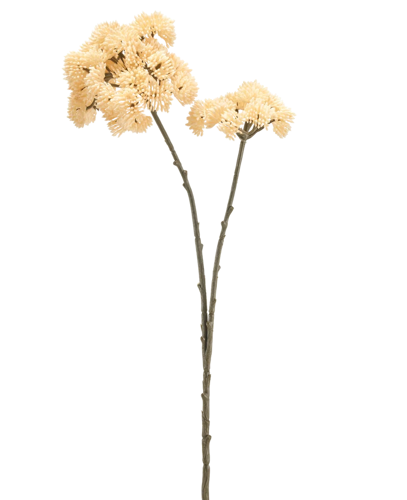Kunstbloem Sedum 70 cm creme