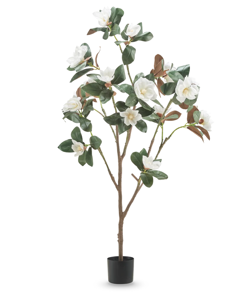Kunstplant Yulania 150 cm met bloem