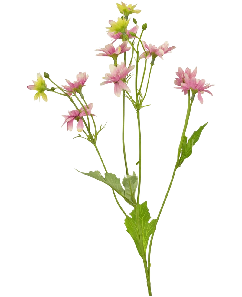 Kunstbloem Madelief 55 cm roze