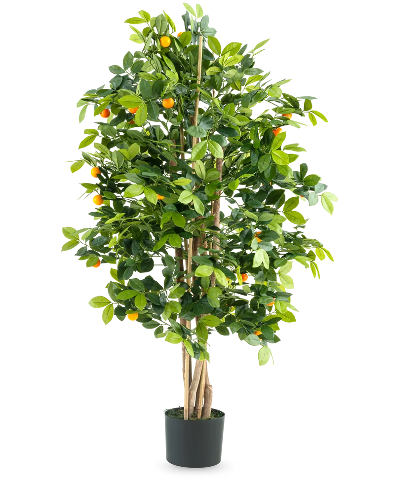 Kunstplant Sinaasappelboom 120 cm deluxe