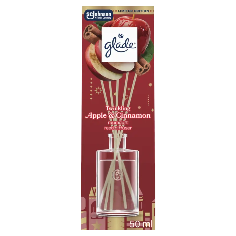 Glade Geurstokjes twinkling apple & cinnamon