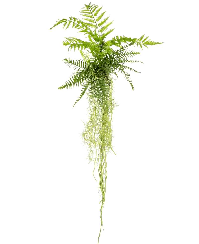 Kunst hangplant Varen 90 cm