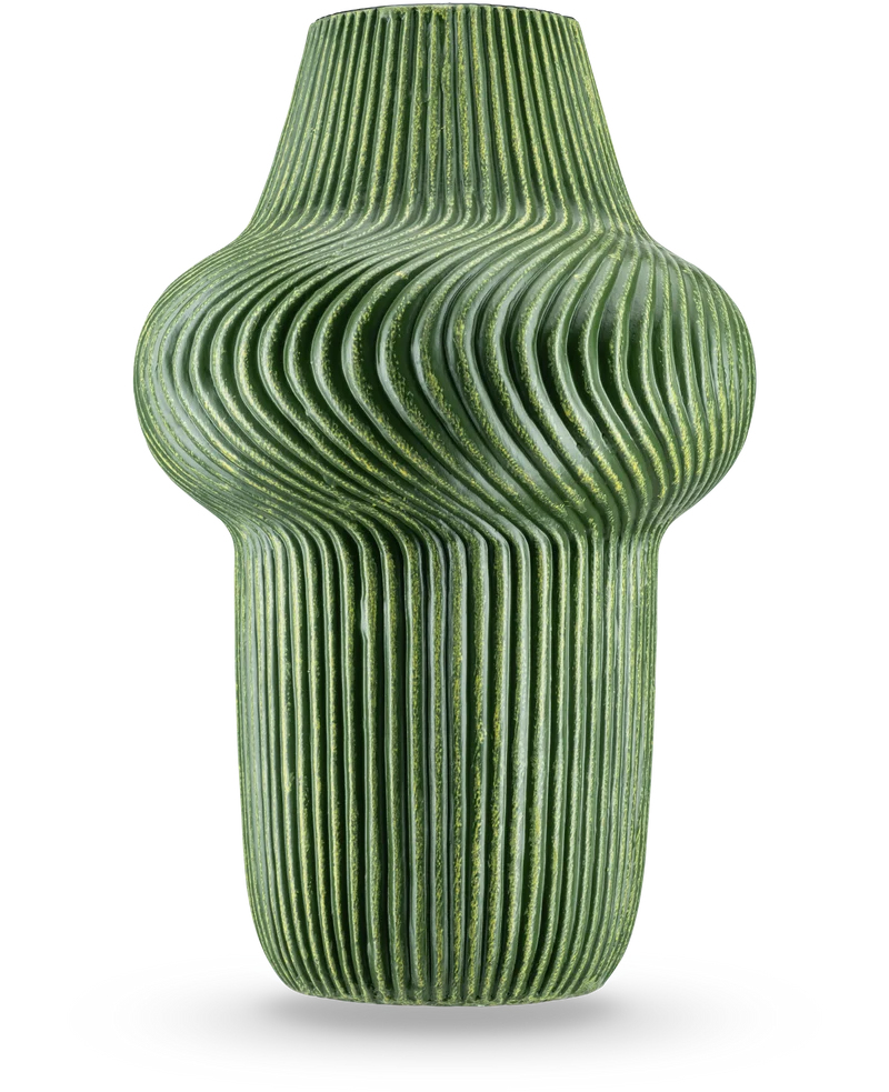 Vaas Hidden 35 cm groen