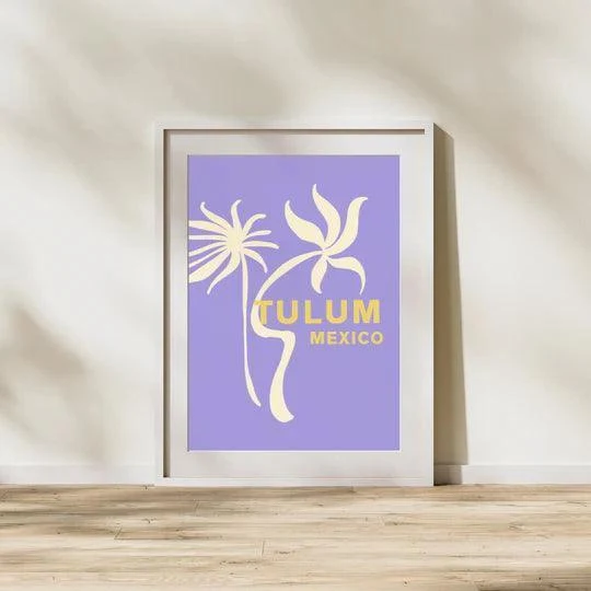 Wall Print - Tulum Vacay Poster