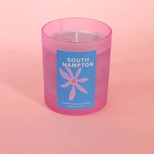 Candle - Coconut & Black Pepper South Hampton Vacay Kaars