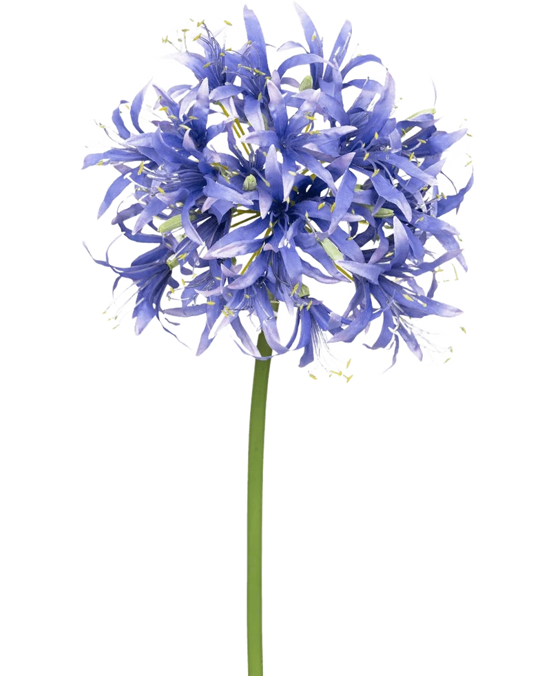 Kunstbloem Nerine 70 cm paars