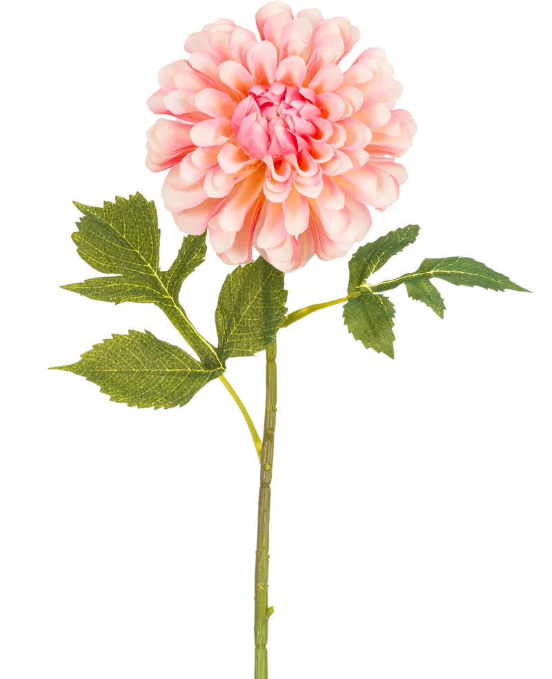 Kunstbloem Dahlia 50 cm roze