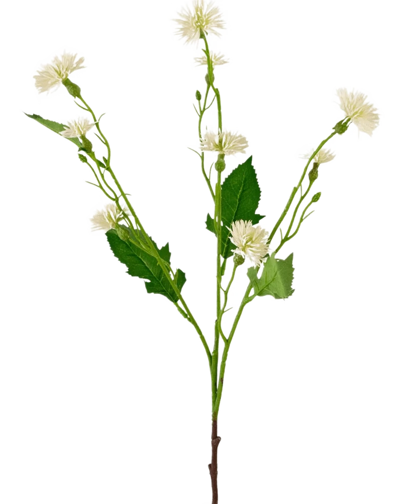 Kunstbloem Daisy Spray 54 cm witstraal