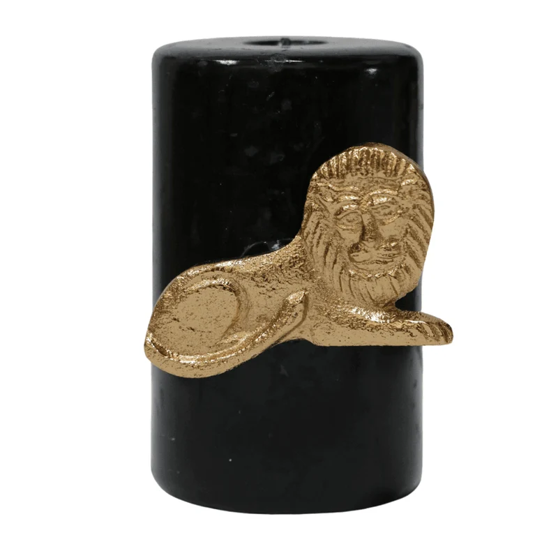 Kaarsenpin - Leeuw goud