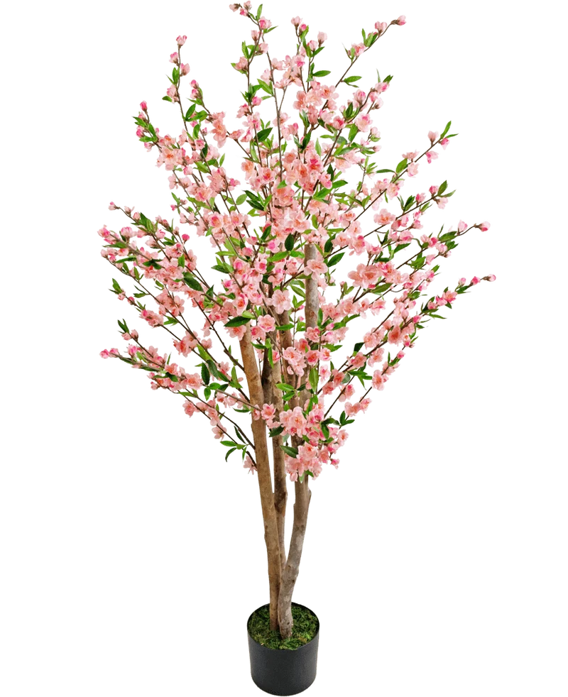 Kunstplant Kersenbloesem 150 cm roze