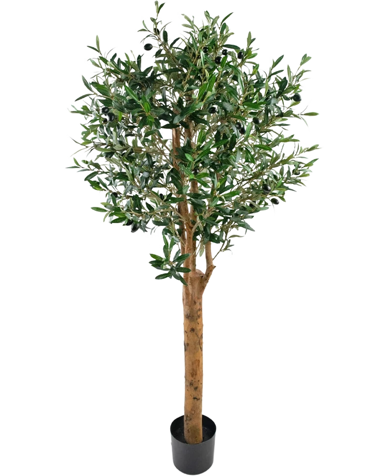 Kunst olijfboom UV 155 cm