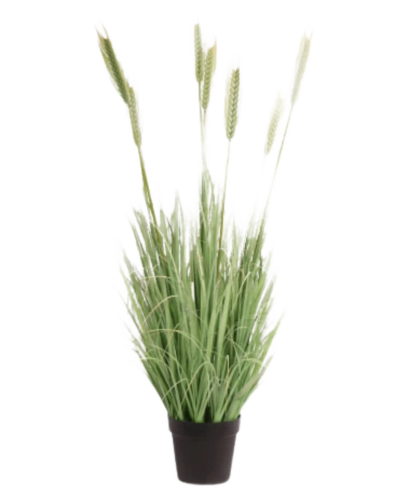 Kunst Grasplant Groen 130 cm brandvertragend