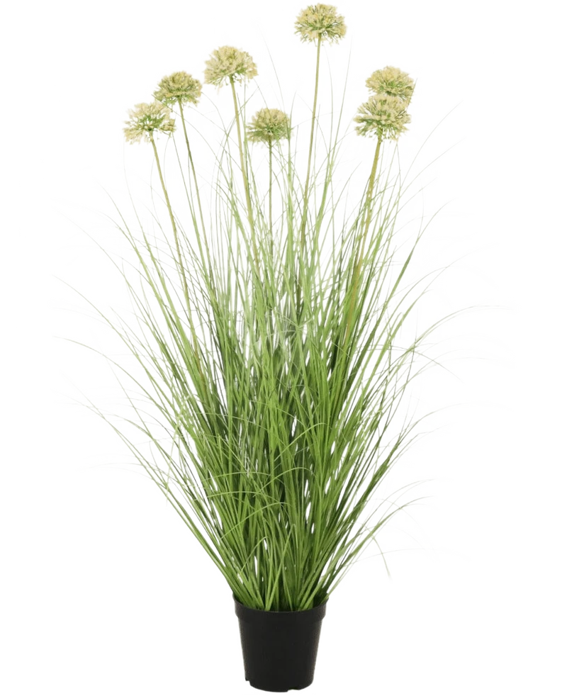 Kunst Grasplant Onion 90 cm brandvertragend