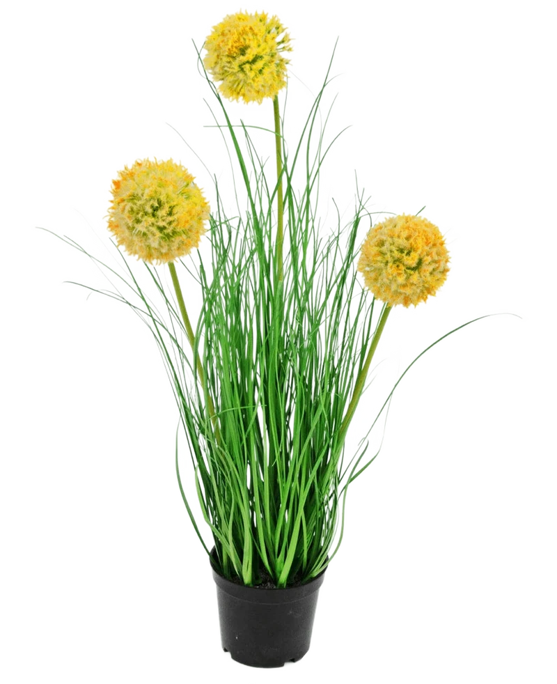 Kunst Grasplant Onion 50 cm brandvertragend