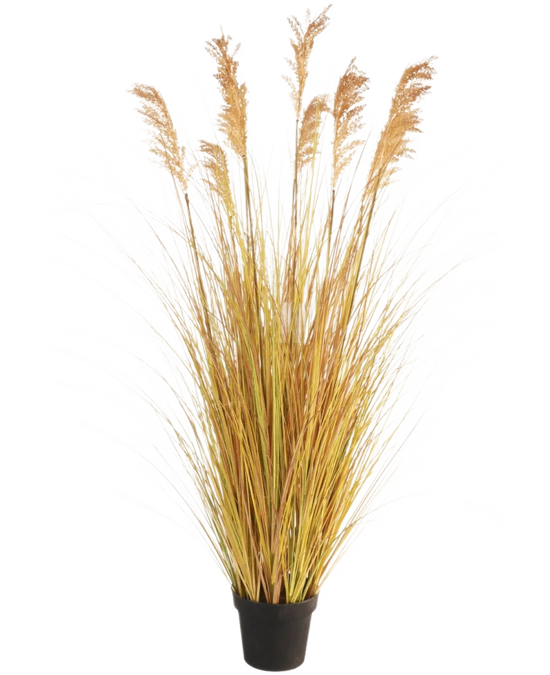 Kunst Grasplant Sorghum 150 cm brandvertragend