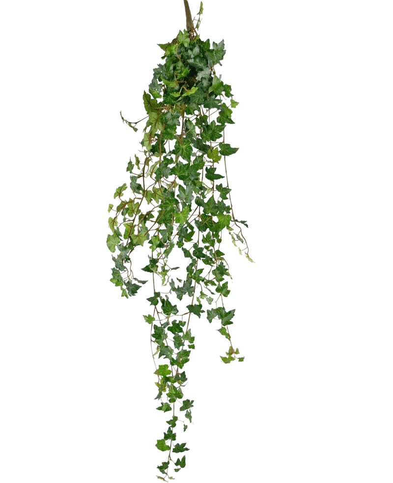 Kunst hangplant Klimop deluxe 120 cm groen