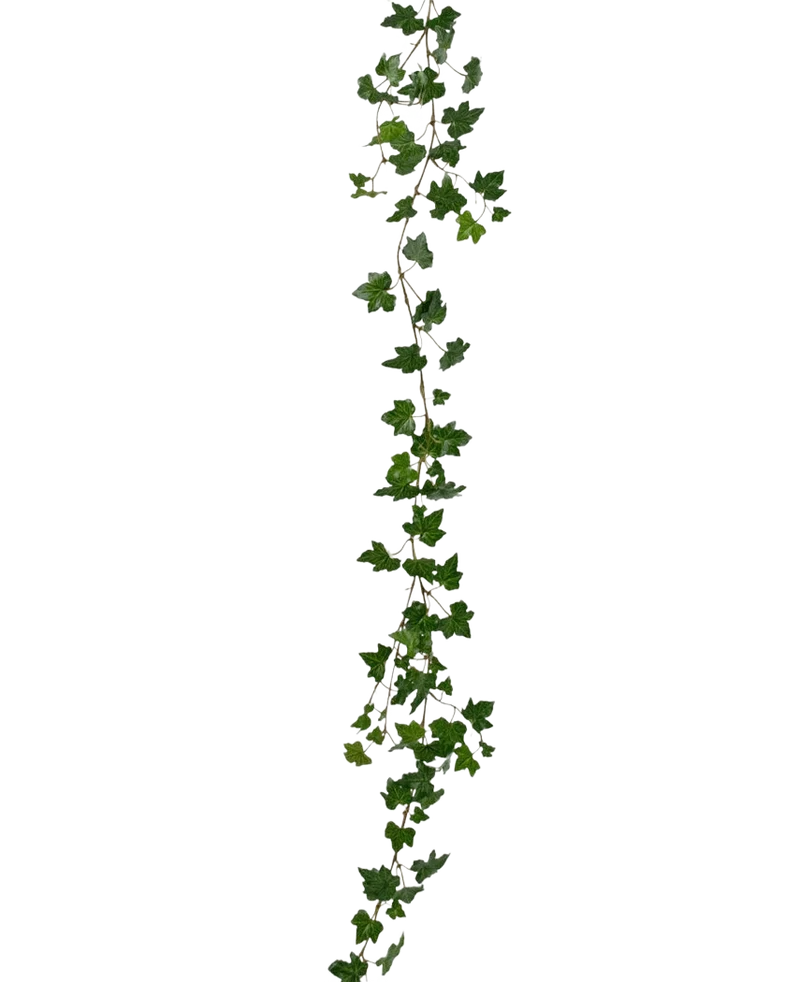 Kunst hangplant Klimop slinger deluxe 180 cm groen