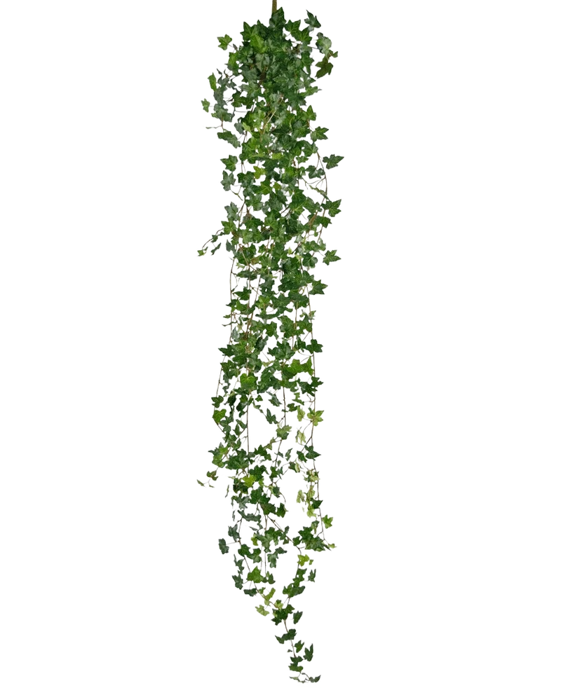 Kunst hangplant Klimop deluxe 180 cm groen