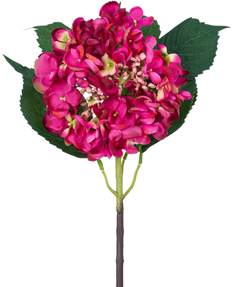 Kunstbloem Garden Hortensia 61 cm roze
