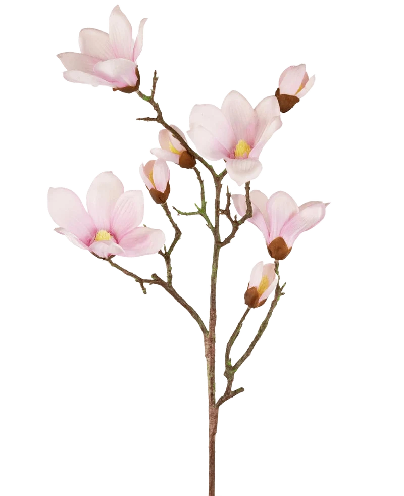Kunstmagnoliatak Real Touch Roze 98cm
