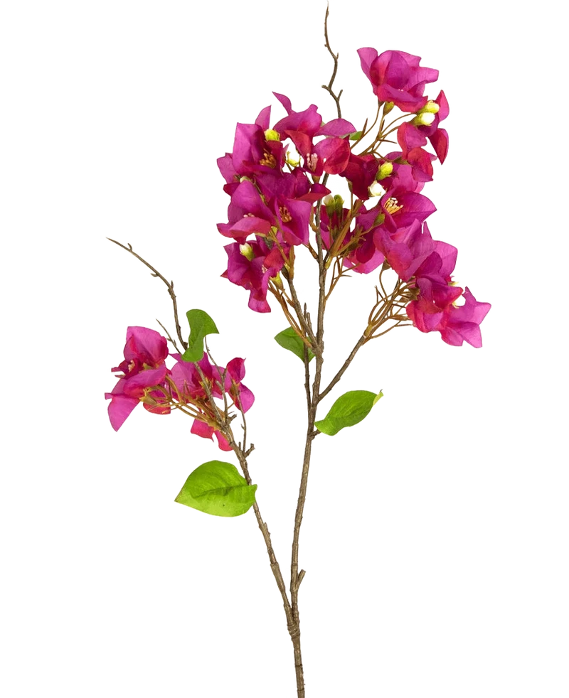 Kunstbloem Bougainvillea 90 cm paars
