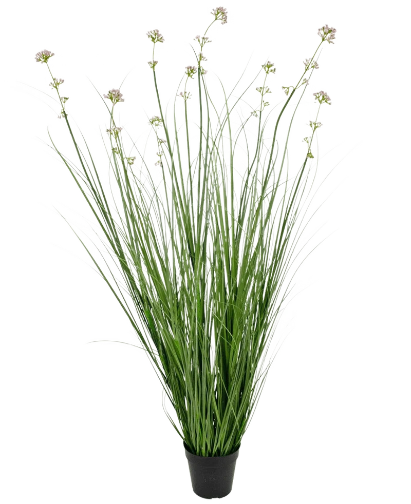 Kunstgras Prei Bloem Uien Graspot 120cm brandvertragend
