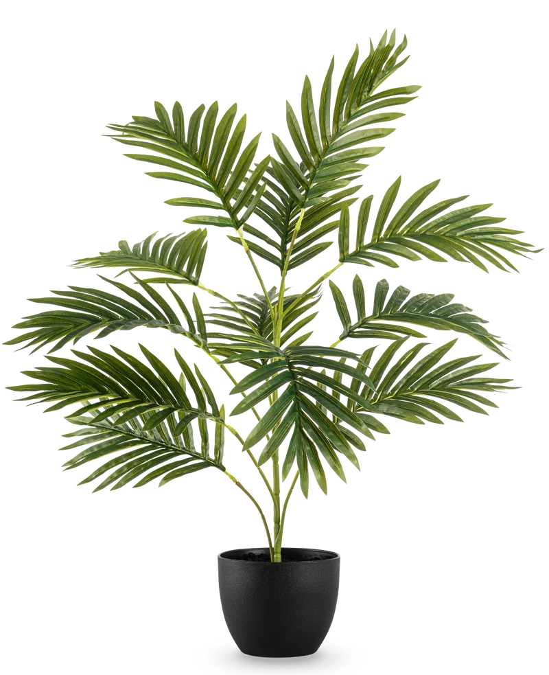 Kunstpalm Phoenix 65 cm in sierpot zwart