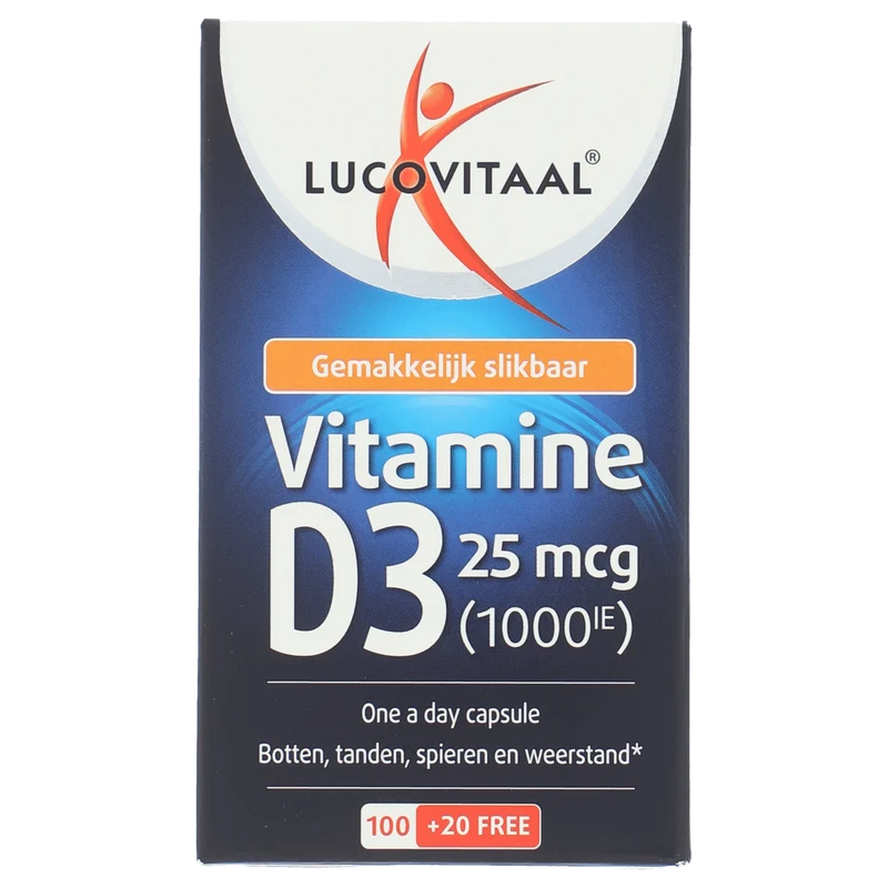 Lucovitaal Vitamine D3 25mcg