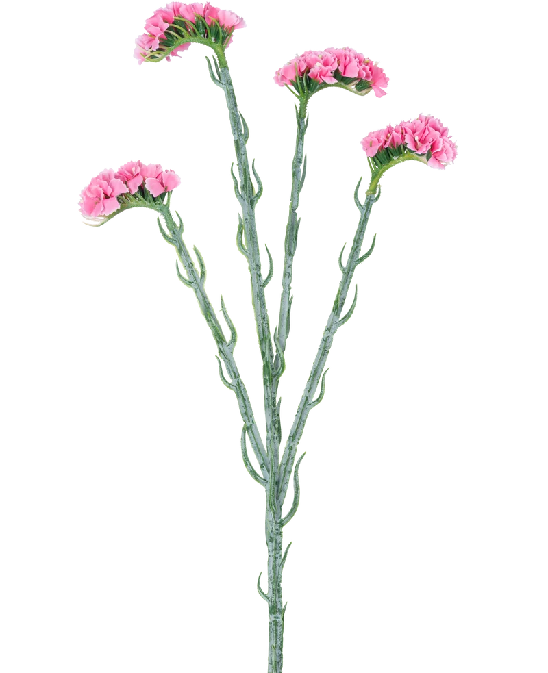 Kunsttak Statice 64 cm roze
