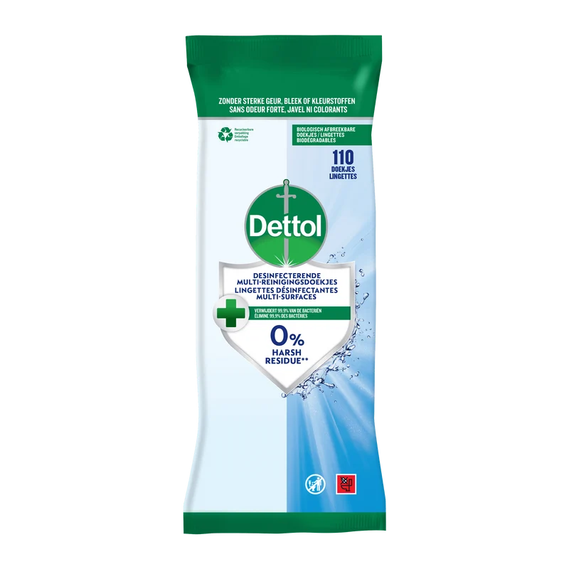 Dettol Doekjes Hygiene 110st