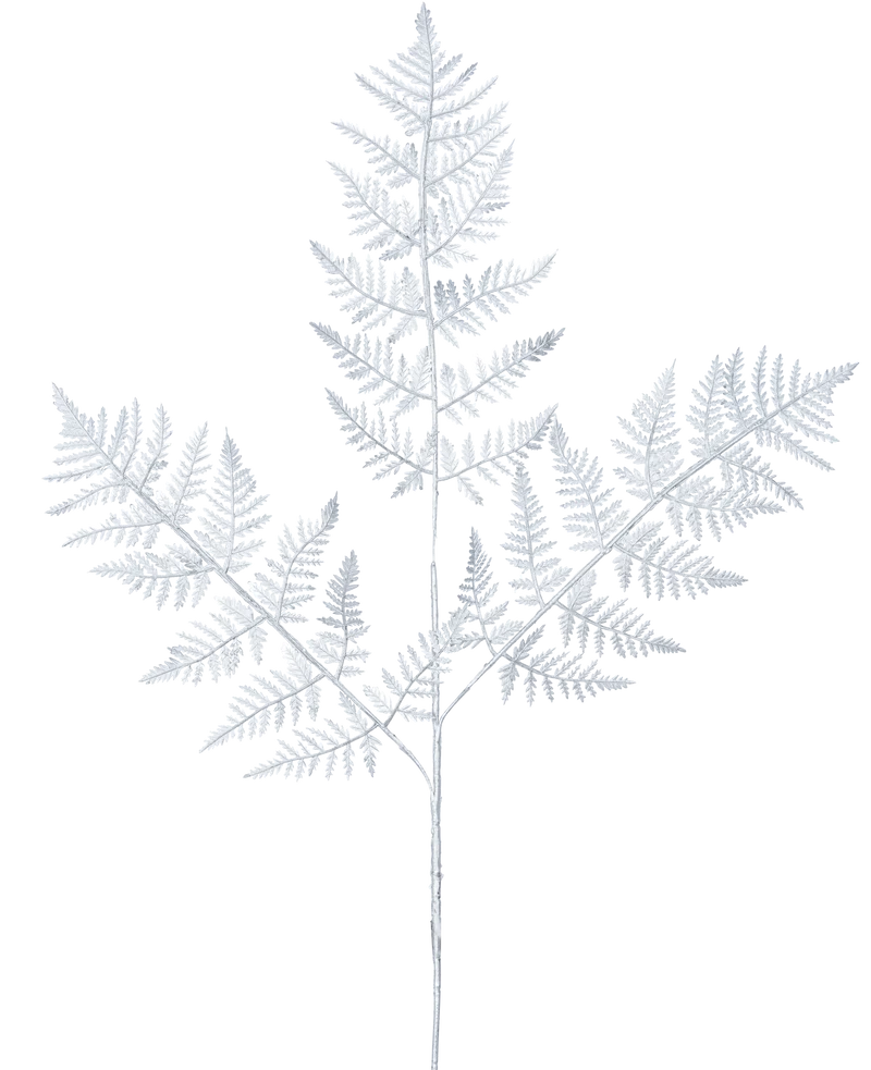 Kunsttak Varen 78 cm zilver