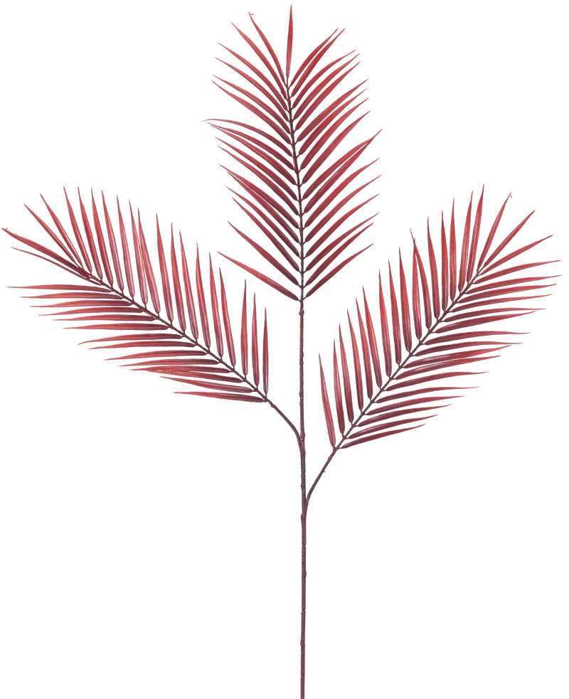 Kunsttak Varen 100 cm rood