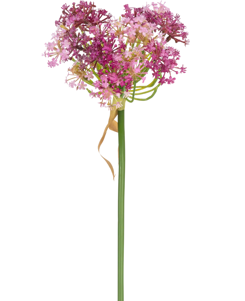 Kunstbloem Allium 60 cm paars