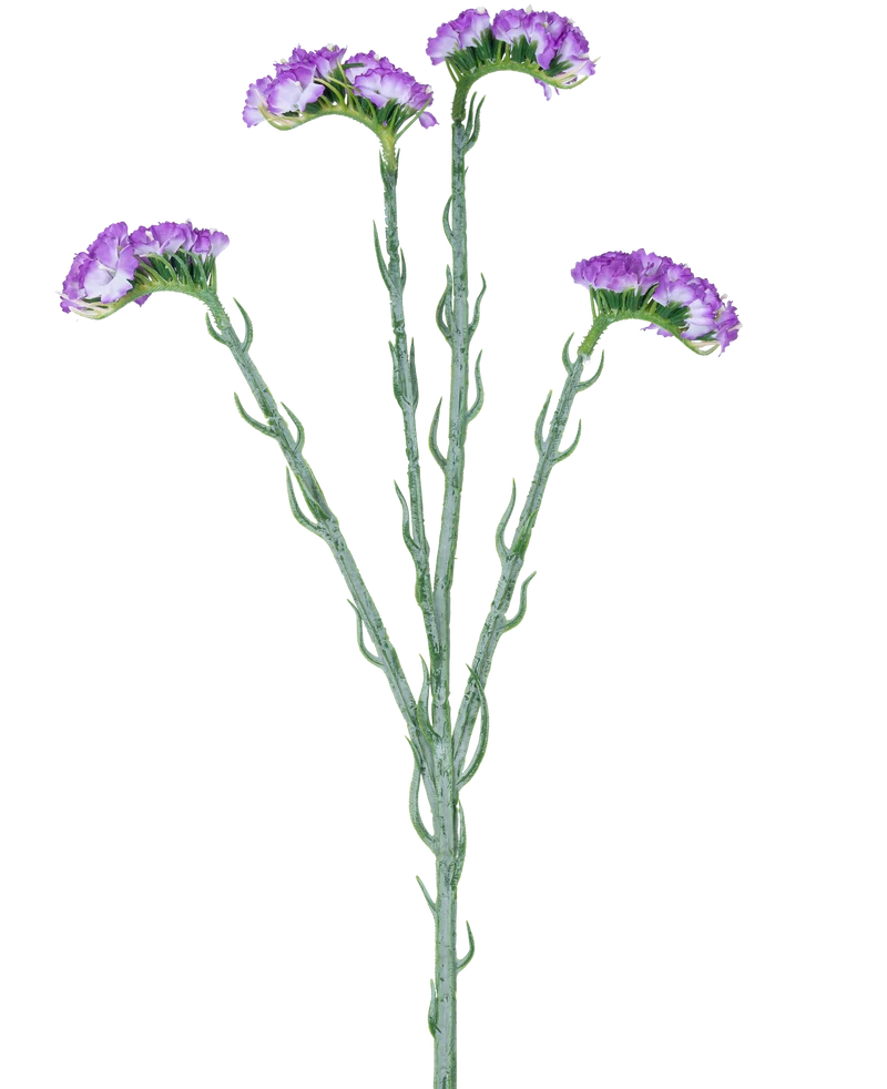 Kunsttak Statice 64 cm paars