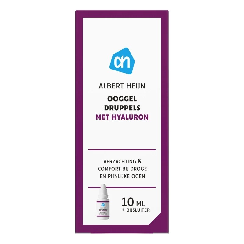 Ooggel druppels met hyaluron